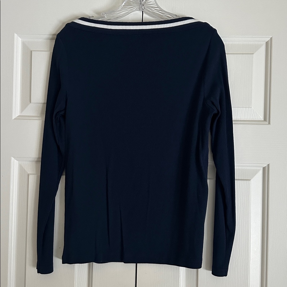 Loft Ribbed Knit Top - Picture 2 of 4